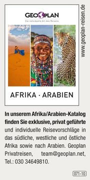 Geoplan Privatreisen nach Afrika und Arabien