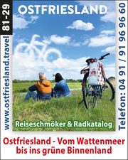 Ostfriesland – Reiseschmöker & Radkatalog - Vom Wattenmeer bis ins grüne Binnenland