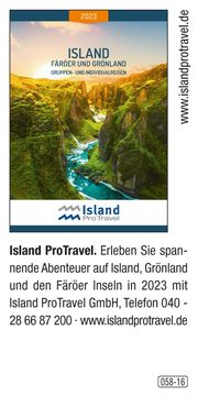 ISLAND ProTravel – Island / Grönland / Faröer-Inseln – Individual- und Gruppenreisen