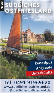 Südliches Ostfriesland - Reisetipps, Angebote und Unterkünfte
